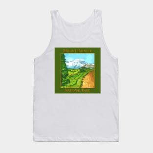 Mount Rainier National Park, Seattle Washington Tank Top